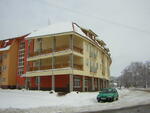 Bojkovice, město v zimě